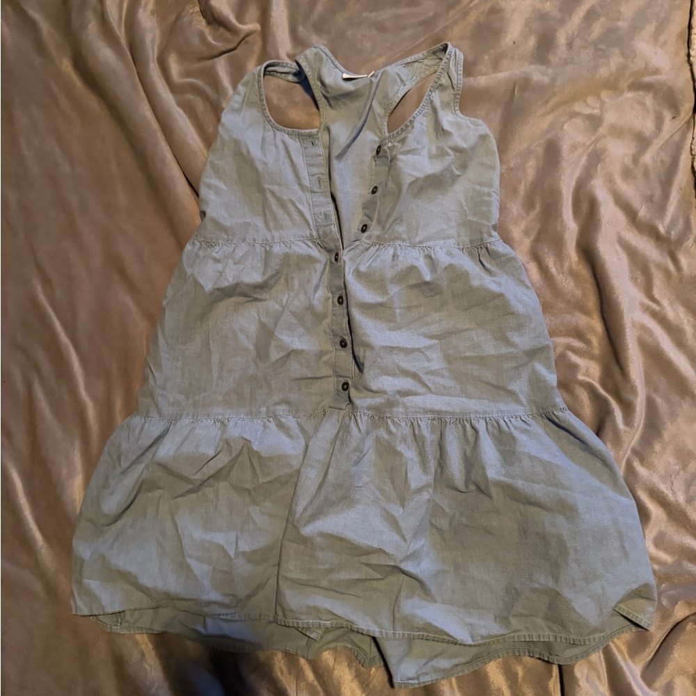 Halter-top Style Button Up Dress